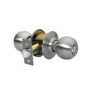 Buy Godrej Cylindrical Lock Stainless Steel Keyless Door Knob 9843 Online At Best Price On Moglix