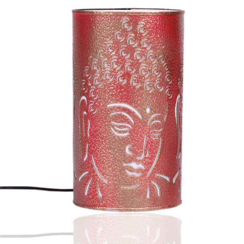 Height of Design Red & Brown Buddha Lamp, HODTL75