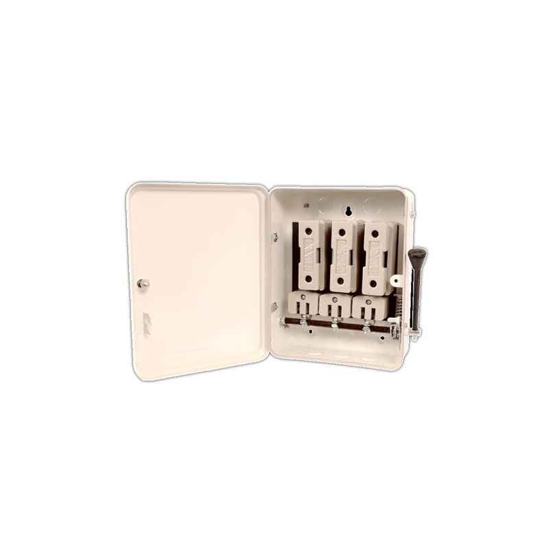 Benlo 32A 3 Phase Switch Fuse Unit, BESG32N (Pack of 8)