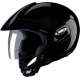 Studds Marshal Motorbike Black Half Face Helmet, Size (Large, 580 mm)