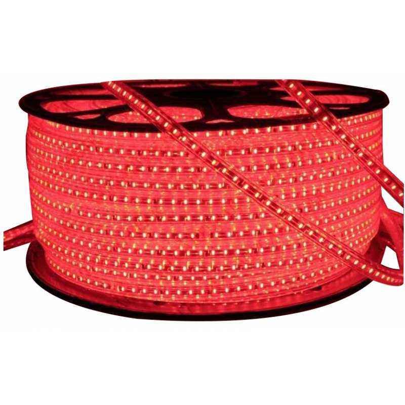 VRCT Classical 4.8m Red Waterproof SMD Strip Light with Adaptor, Red SMD 4.8
