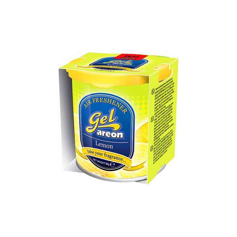 Areon Lemon Car Perfume Gel Air Freshener