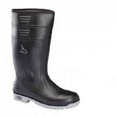 Acme AP-31 I-Square Steel Toe Black Gumboots, Size: 5