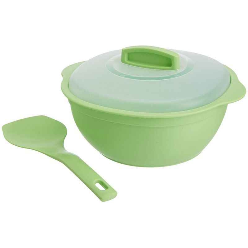 Signoraware Parrot Green 1 Litre Medium Cook N Serve Bowl, 221
