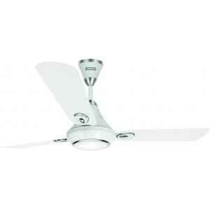 Luminous Lumaire 1200mm Ceiling Fan With Led Fan And Remote, Colour: Mint White