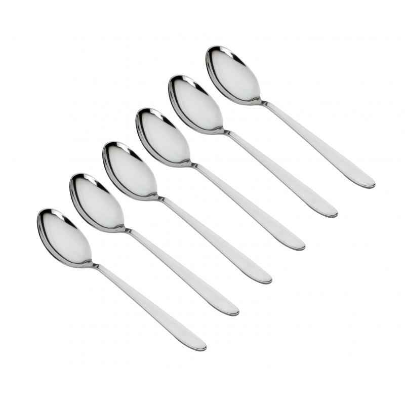 Elegante Sigma Stainless Steel Baby Spoon, SL-030 (Pack of 6)