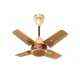 Orient 720rpm Quasar Ornamental Goldan & Chocolate Ceiling Fan, Sweep: 600 mm