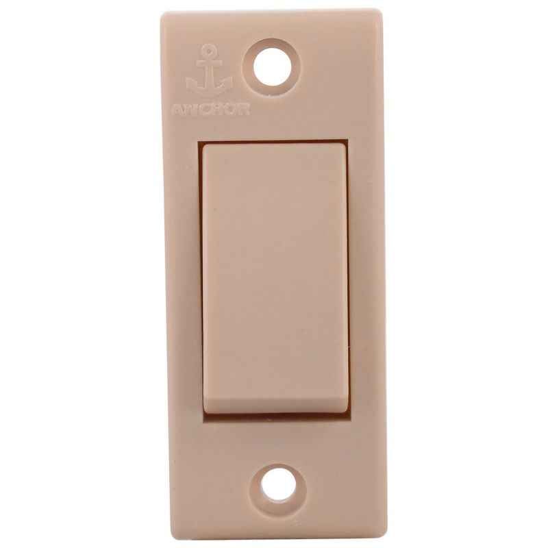 Anchor Penta Ivory 1 Way Switch, 50144 (Pack of 20)