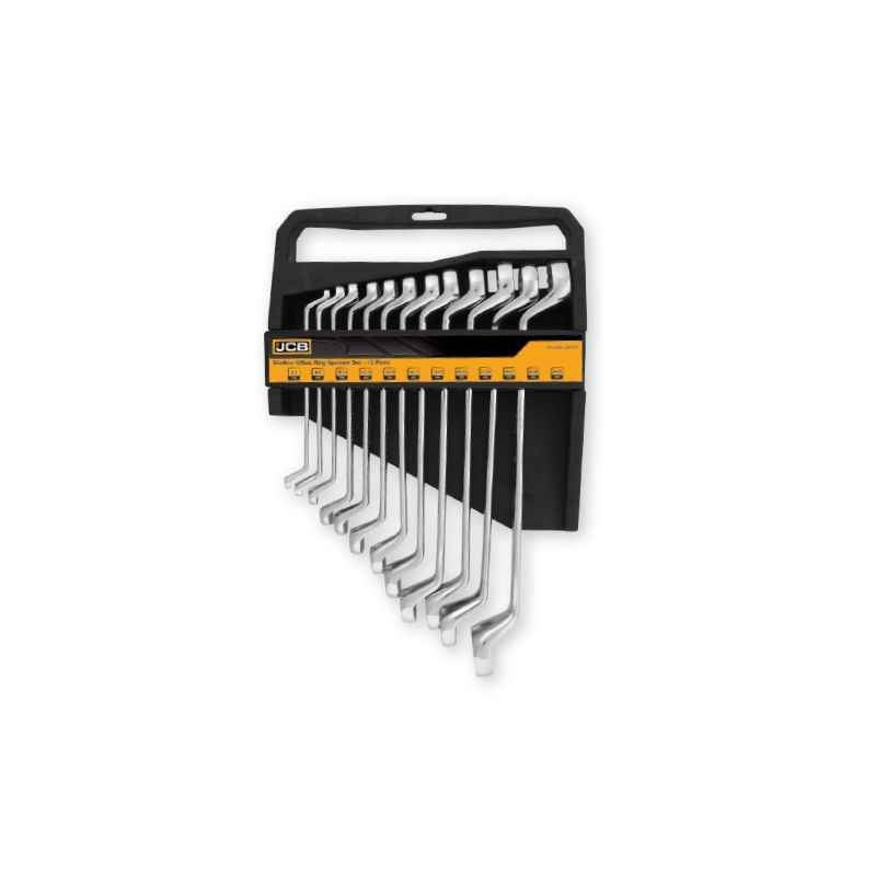 JCB Shallow Offset Ring Spanners Set, 22027538