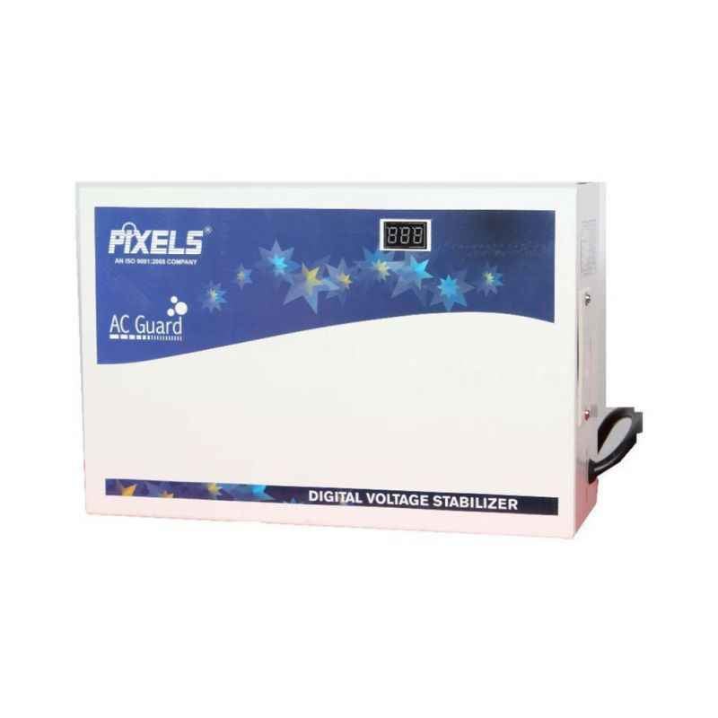 Pixels 200-240V White Voltage Stabilizer, ACG05-140D