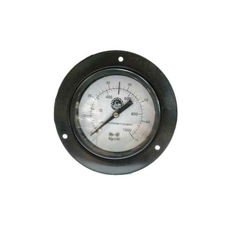 Bellstone 0-6000psi Black Pressure Gauge Back, 897774112
