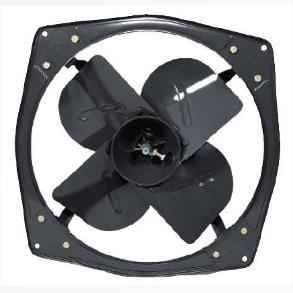 Bajaj Supreme Dlx 380mm 1400rpm Black Heavy Duty Industrial Exhaust Fan