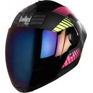 steelbird robot helmet black