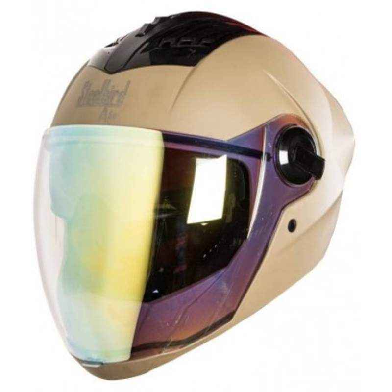 Steelbird SBA-2 DV Matt Desert Storm Full Face Night Vision Helmet, Size (Large, 600 mm)