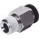 Festo QS-1/8-10 R Thread Push-In-Fitting, 190643
