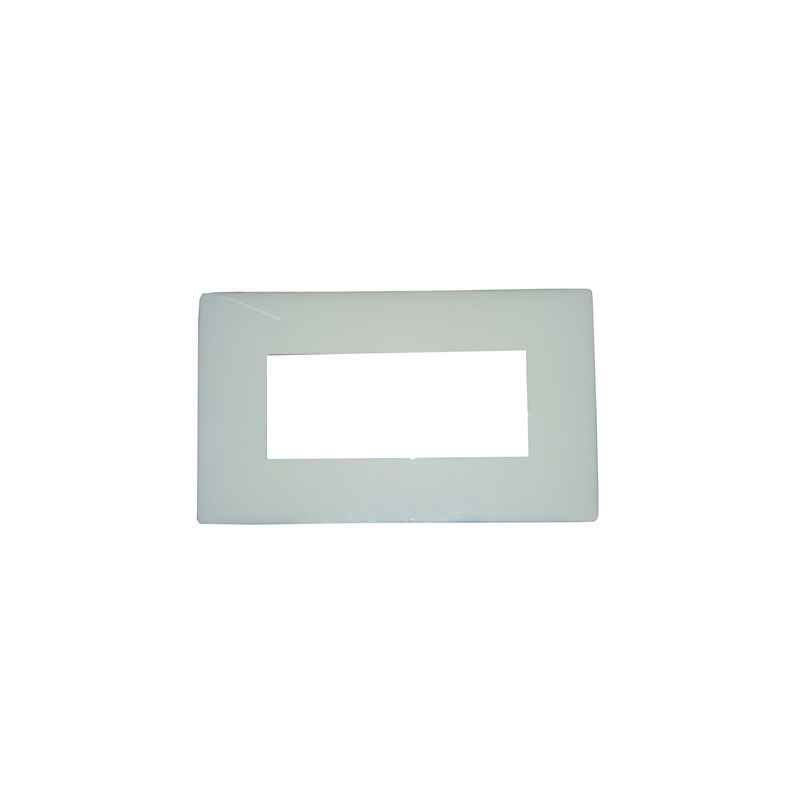 Legrand Mylinc 4M White Plate, 6755 64 (Pack of 10)