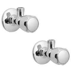 Kamal Angle Faucet - Crystal, CRL-3013-S2 (Pack of 2)