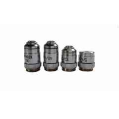 Gemko Labwell Objective Lens Set, G-S-725-35, Magnification: 5 x, 10 x, 45 x, 100 x