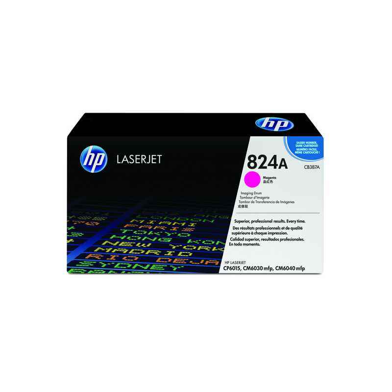 HP 824A Magenta LaserJet Image Drum/Cartridge, CB387A