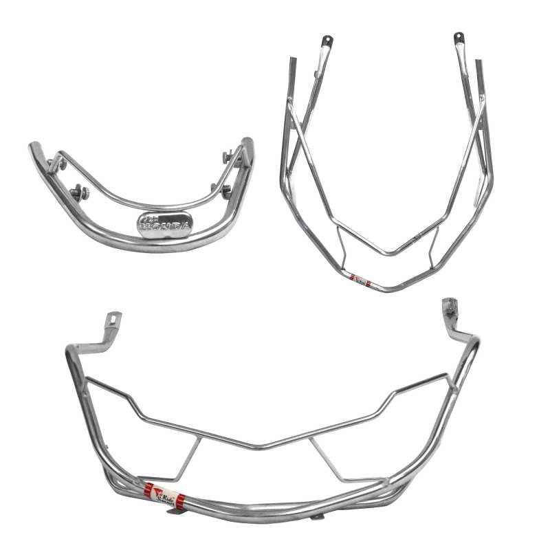 Ride Smart Stainless Steel Safety Guard Set for Honda Dio