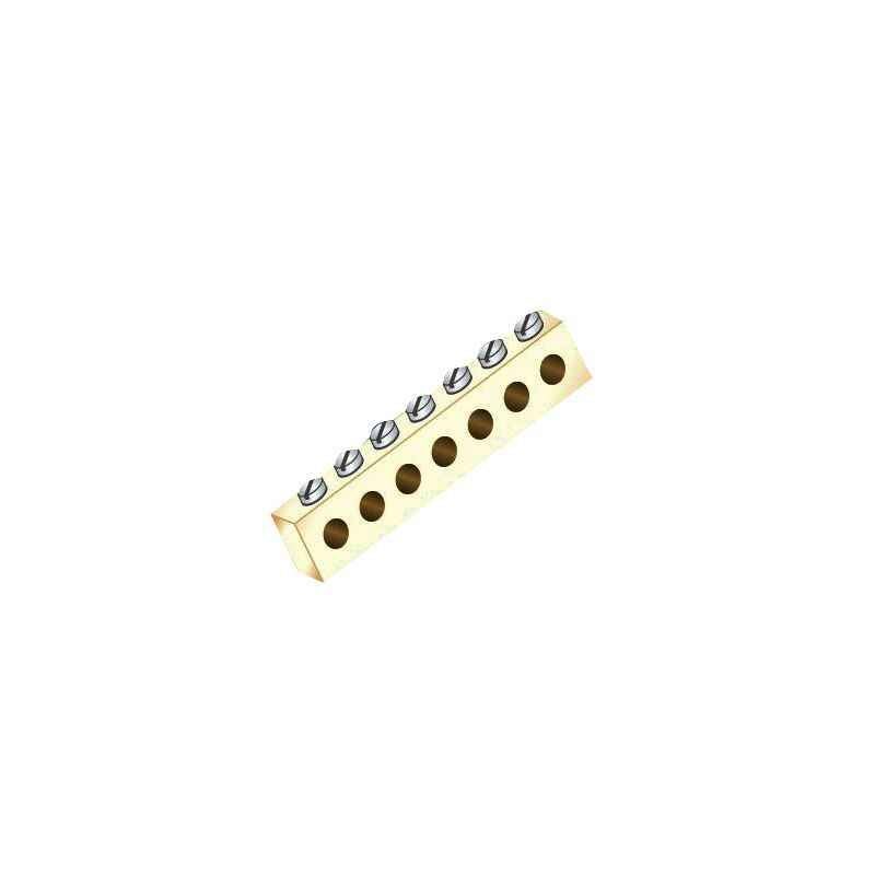 Cornetto 100A 12 Way Neutral Link Fitted With Base, 1194