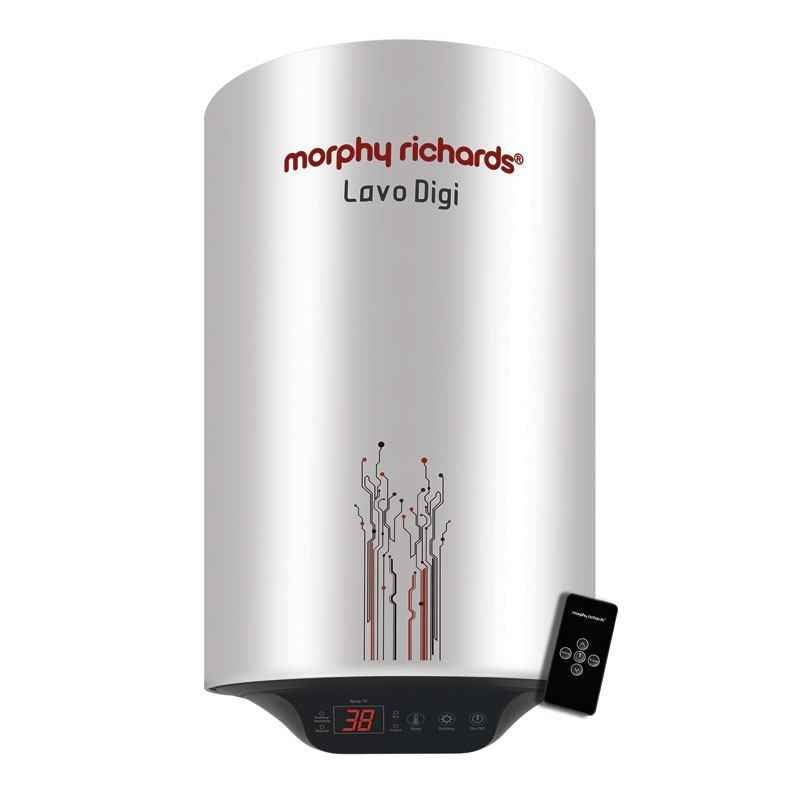 Morphy Richards 25 Litre White Lavo Digi Water Heater, 840036