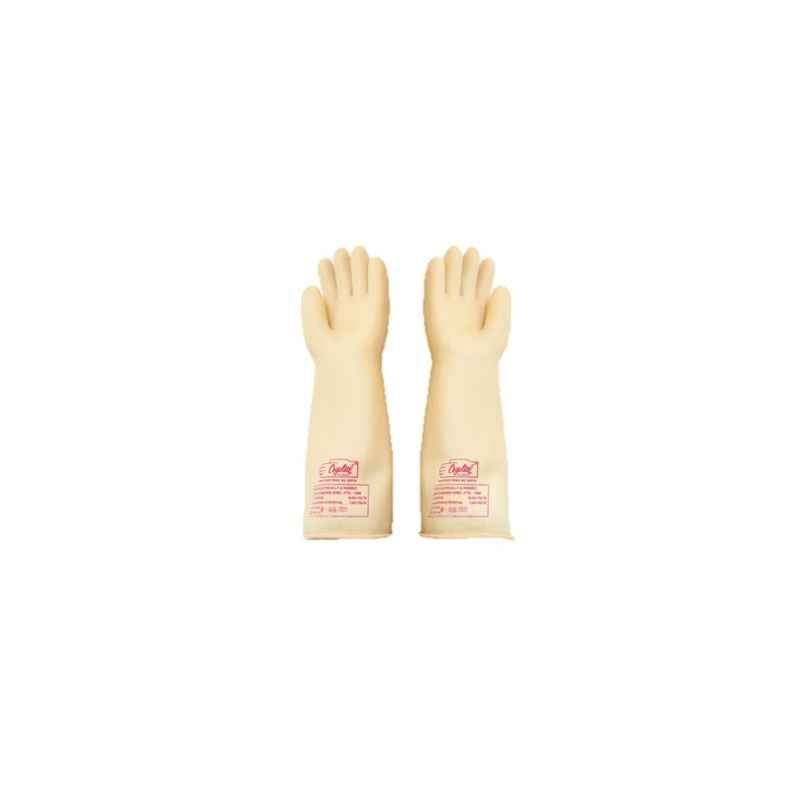 Crystal Electric Resistance Cream Colour Hand Gloves