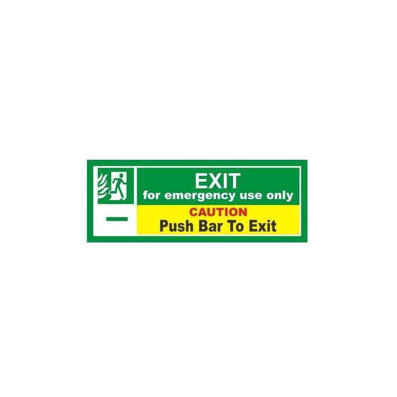 Signtech Emergency Exit Door Sign Board, FS-02