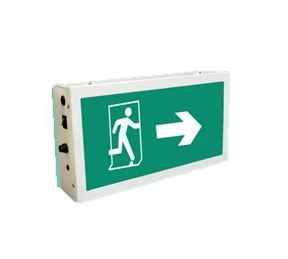 exit sign board with battery backup