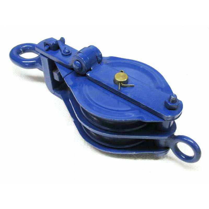 Kepro 10 Ton Double Sheave Wire Rope Pulley Block, KWRP212100