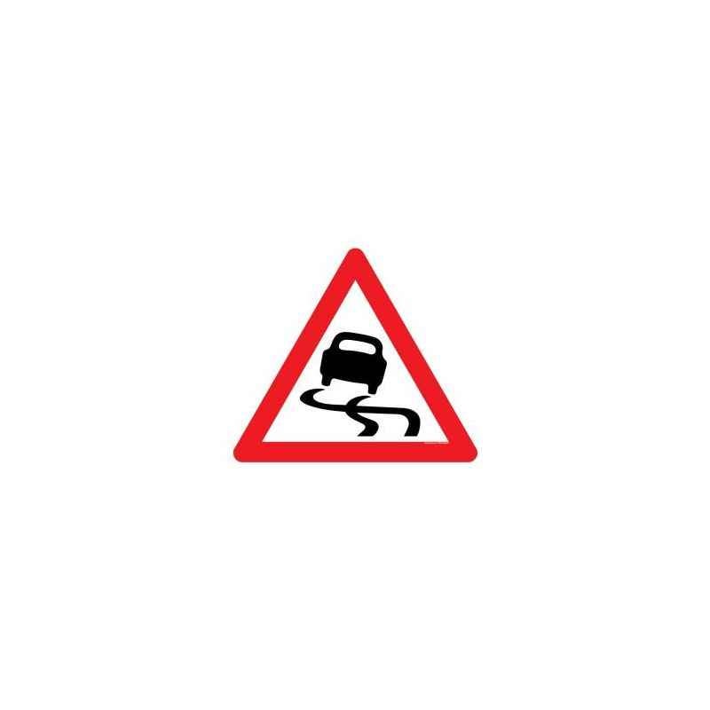 Asian Loto 3 mm Slippery Road Sign Board for Safety, ALC-SGN-4-900