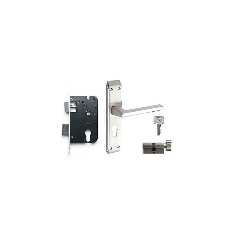 Godrej NEH 05 240mm 1CK Door Handle with Lock Set, 7109