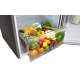 LG 260 Litre 4 Star Double Door Inverter Compressor Shiny Steel Refrigerator, GL-I292RPZL