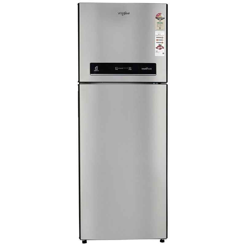 Whirlpool 340 Litre 3 Star Frost Free Double Door Refrigerator, IF 355 ELT ALPHA STEEL(3S)