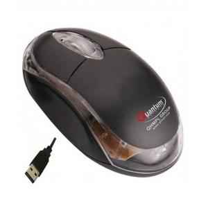 Quantum Qhm222 Black USB Mouse