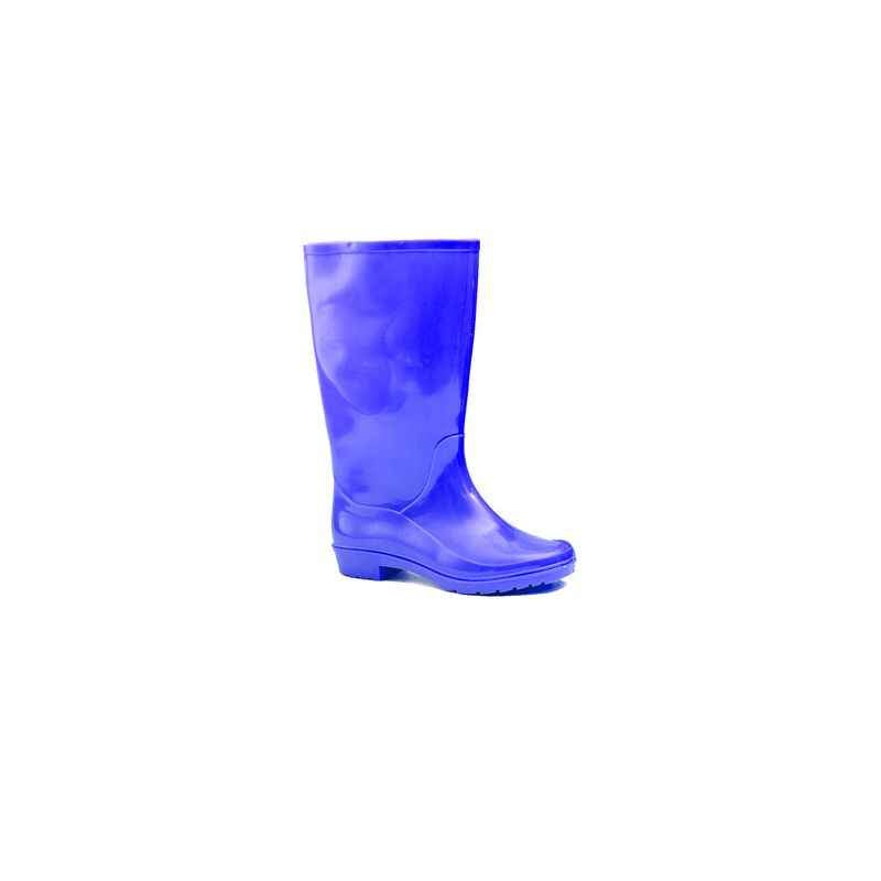 Hillson 101 Plain Toe Blue Gumboots, Size: 9