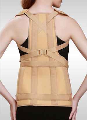 lumbar spinal brace