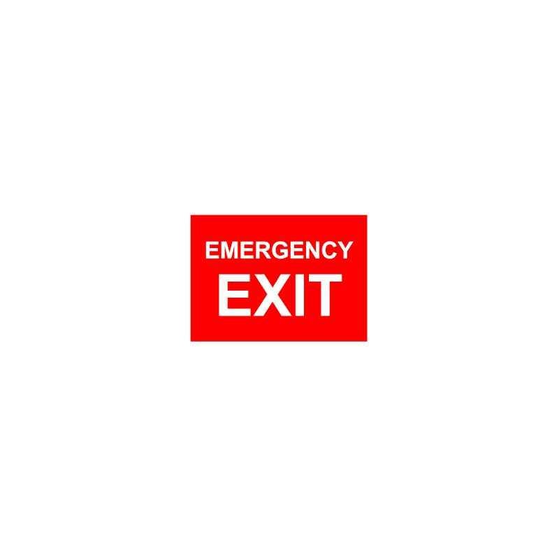 Mediateckboards EE-045 Emergency Exit, Size: 4x12 inch
