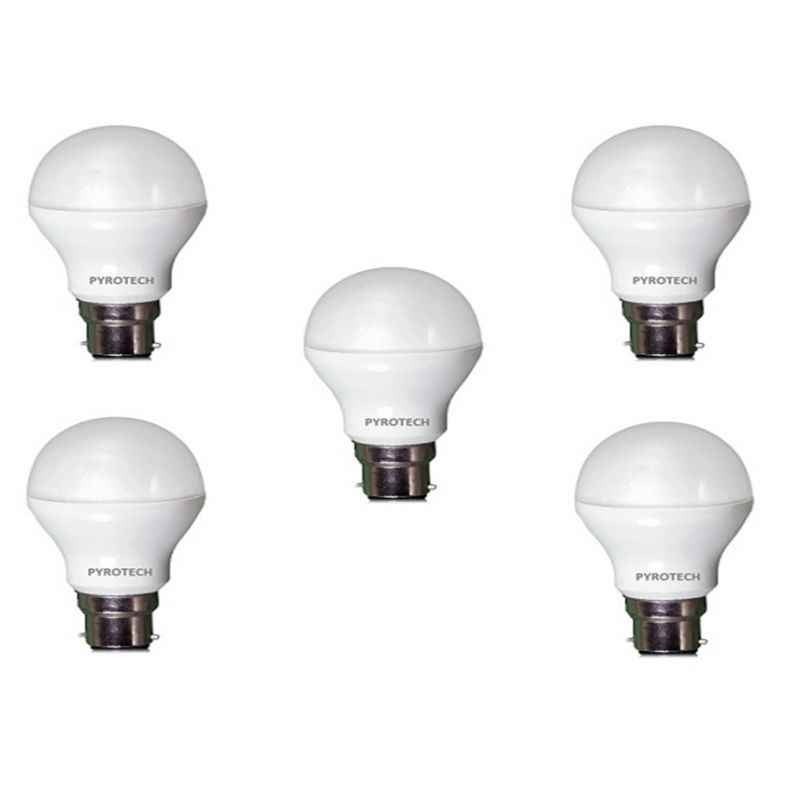 Pyrotech 12W Cool White LED Bulb, PELB012X5CW (Pack of 5)