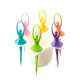 SM Dancing Doll Fruit Fork Set With Stand