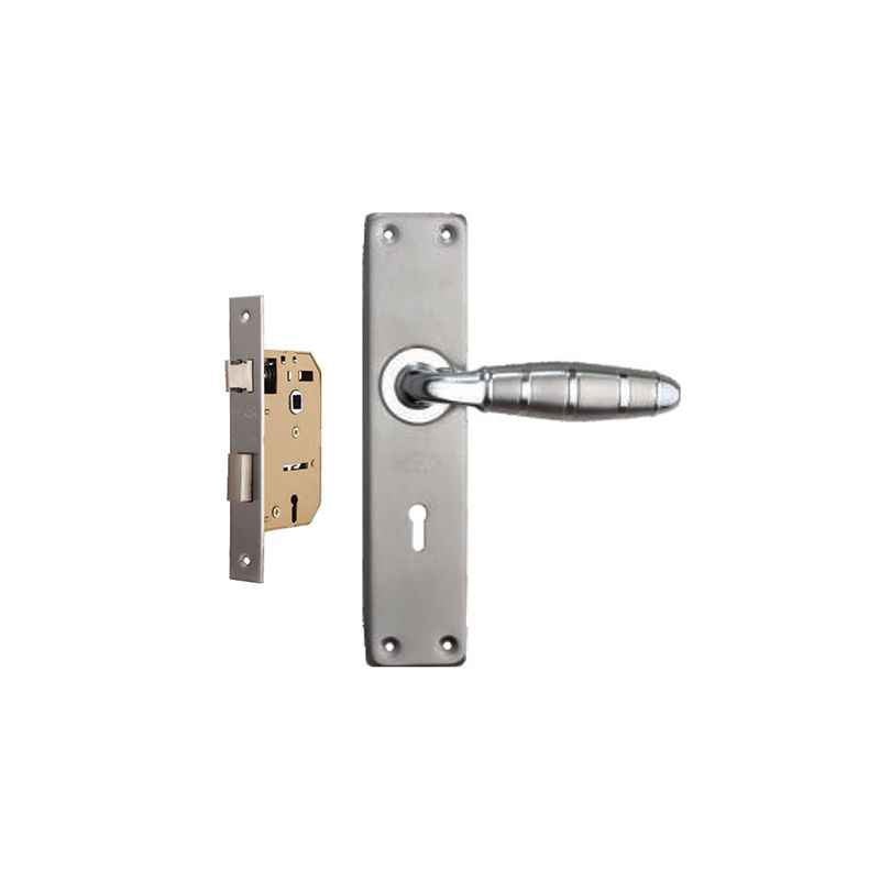 Plaza Flora 65mm Mortice Lock with Stainless Steel Handle & 3 Keys