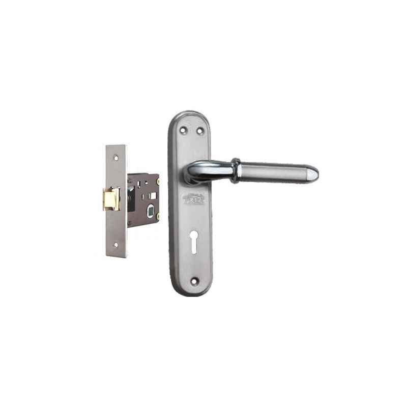 Plaza Diana Stainless Steel Finish Handle with 200mm Baby Latch Keyless Lock