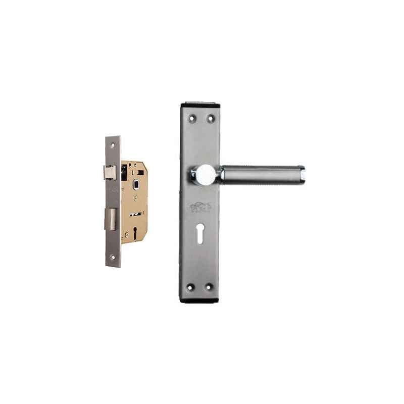 Plaza Crystal Stainless Steel Finish Handle with 65mm Mortice Lock & 3 Keys