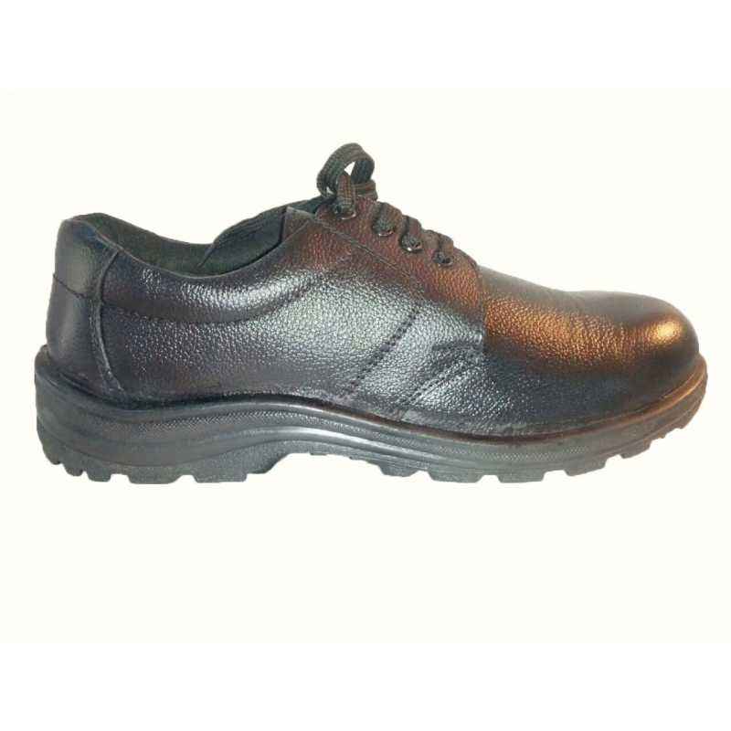 Modex LPV01 Leather Steel Toe Safety Shoes, Size: 8