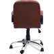 Mezonite Brown Medium Back Leatherette Office Chair (Pack of 2)