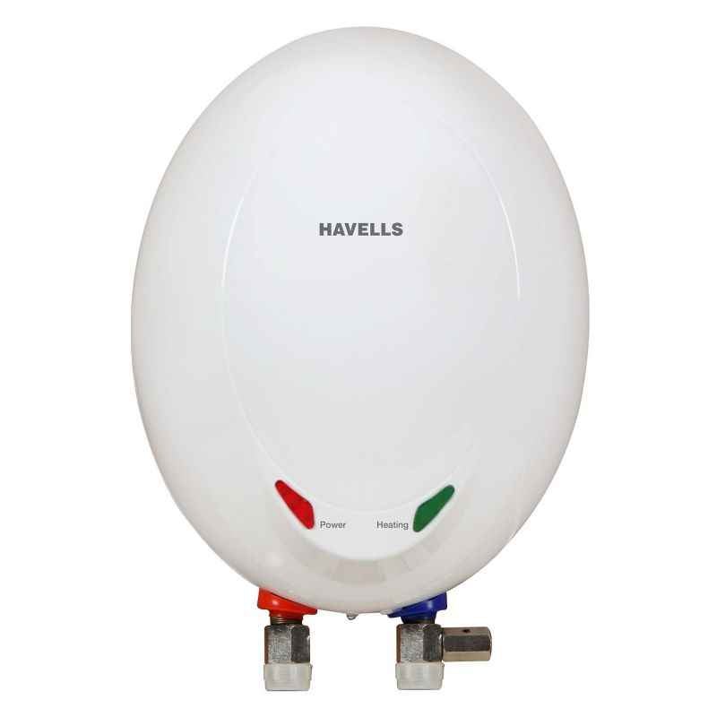 Havells 1 Litre 3 kW IP White Opal EC Instant Water Heater, GHWEOBPWH001