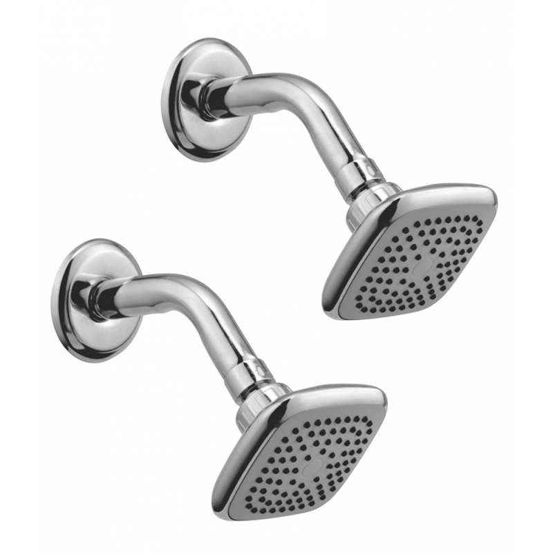 Kamal Rozy Overhead Shower With Arm, OHS-0151-S2 (Pack of 2)