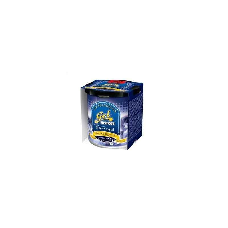 Areon 80g Black Crystal Gel Air Freshener for Car