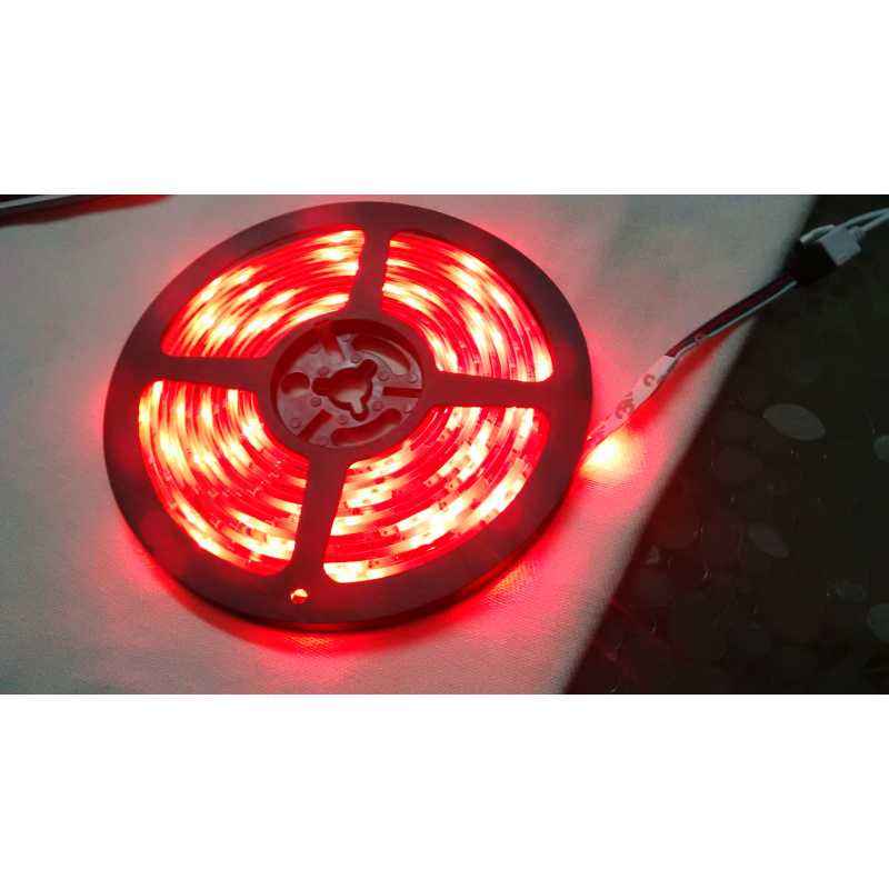 Blackberry Overseas 5m Waterproof Self Adhesive Red LED Strip Light