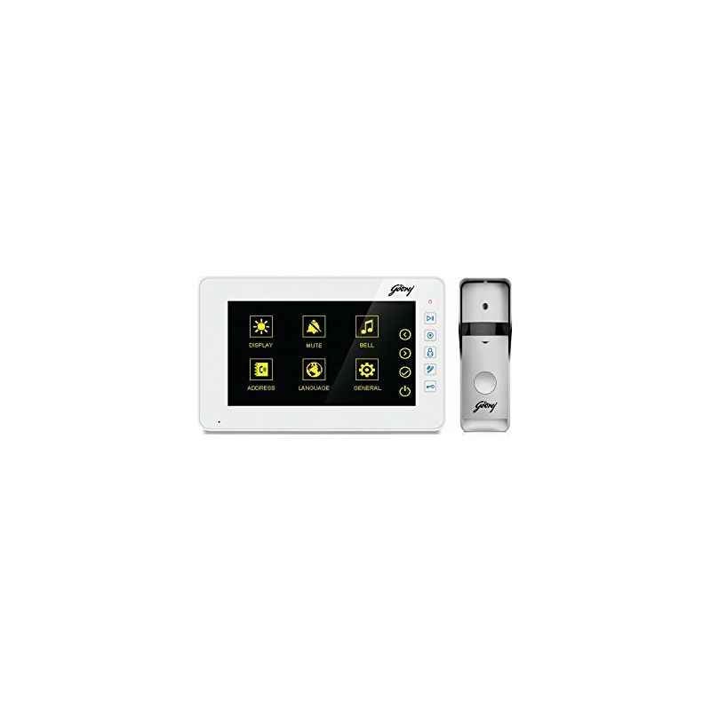 Godrej Solus ST Lite SEVD 9100 7 Inch Vandal & Weatherproof High Resolution Video Door Phone